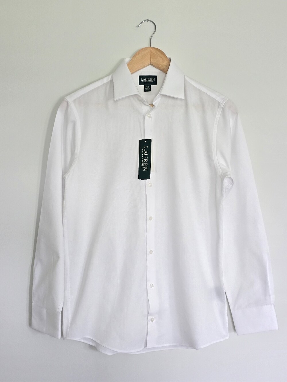 Ralph Lauren Boys White Dress Shirt